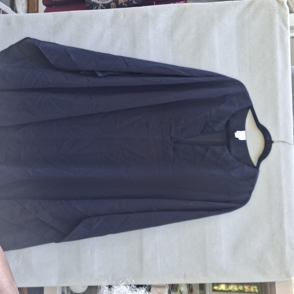 New~Roaman's Classic Black Swimwear  Sheer Cover